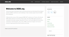 Desktop Screenshot of debs.org