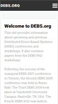 Mobile Screenshot of debs.org